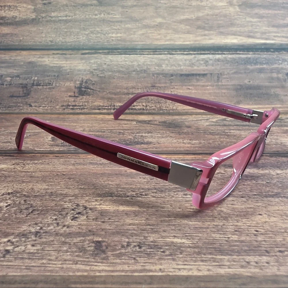 Donna Karan DK 1506 3083 Purple Rectangular Eyeglasses Frames Italy 51-16-125